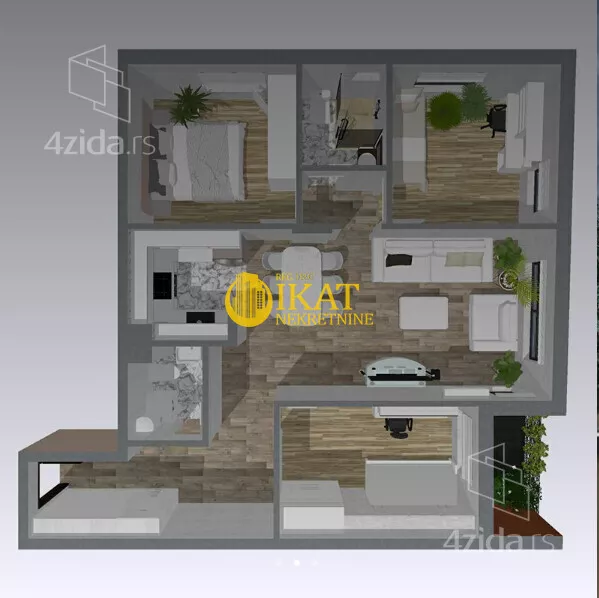 Četvorosoban stan | 4zida