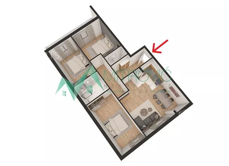 Četvorosoban stan | 4zida