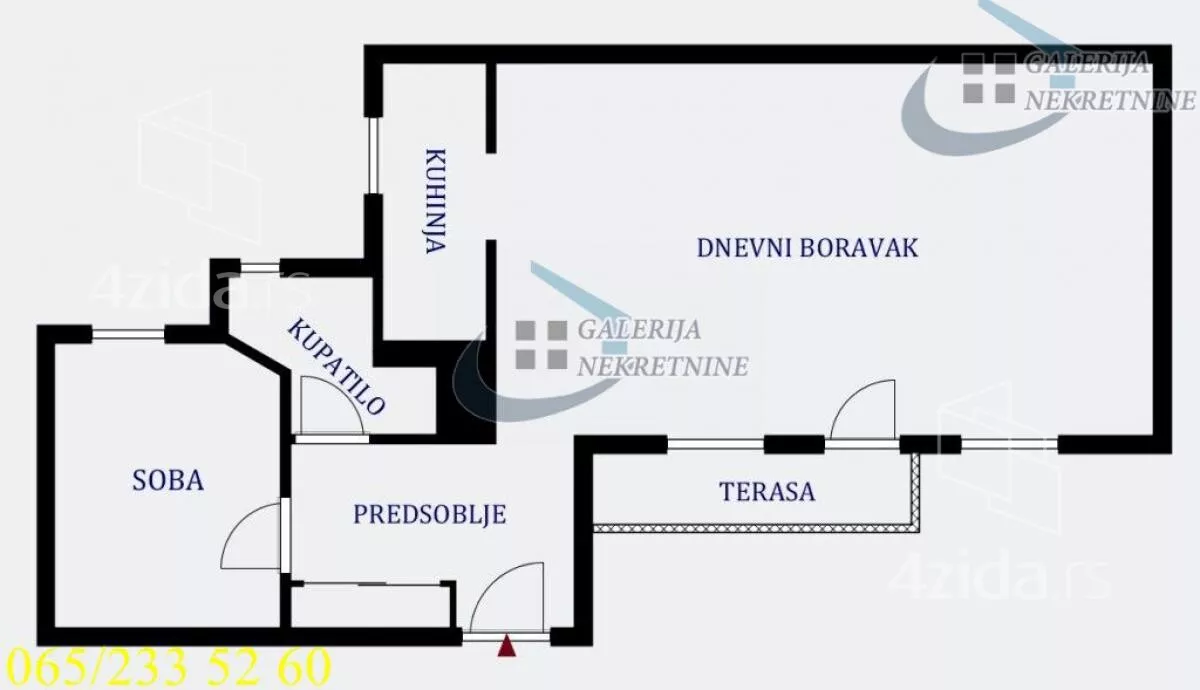 Dvosoban stan | 4zida