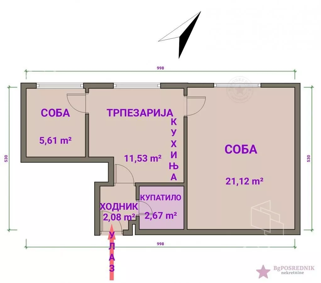 Dvoiposoban stan | 4zida