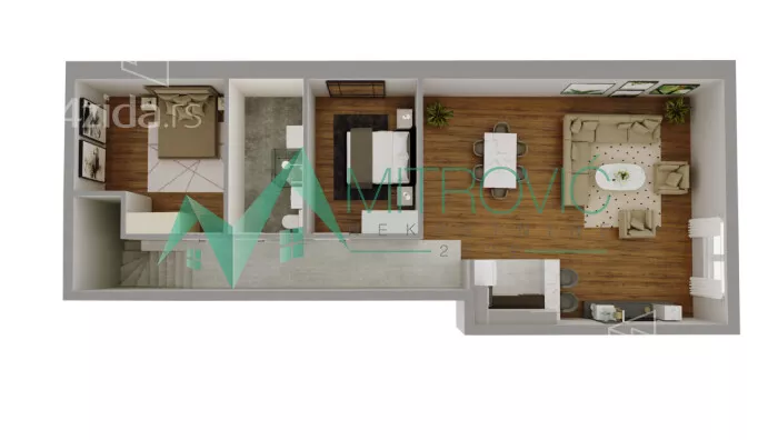 Dvoiposoban stan | 4zida