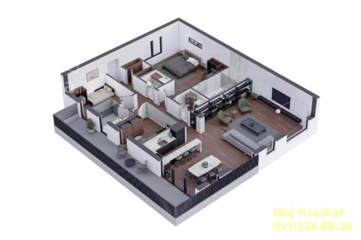 Četvorosoban stan | 4zida