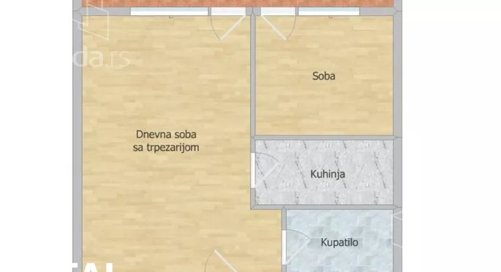 Dvosoban stan | 4zida