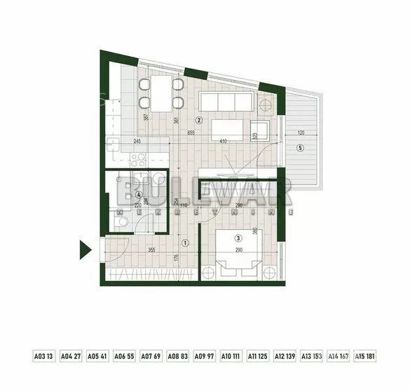 Dvosoban stan | 4zida