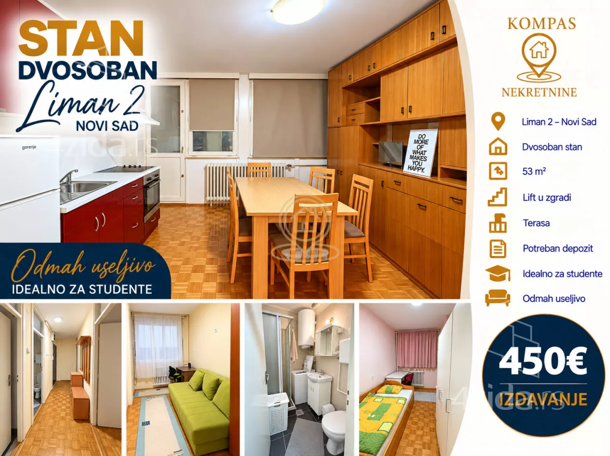 Dvosoban stan | 4zida