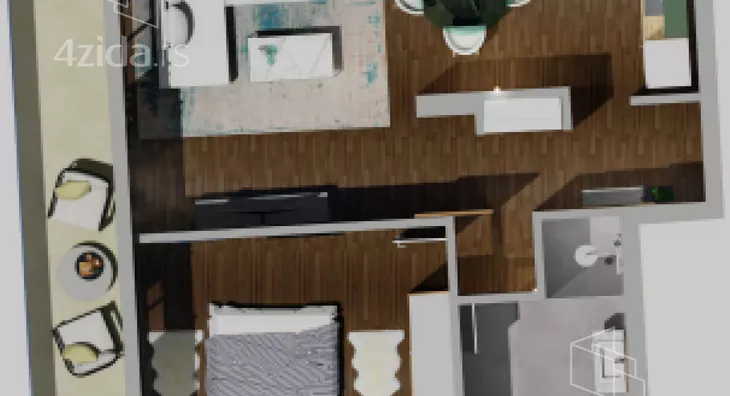 Dvosoban stan | 4zida