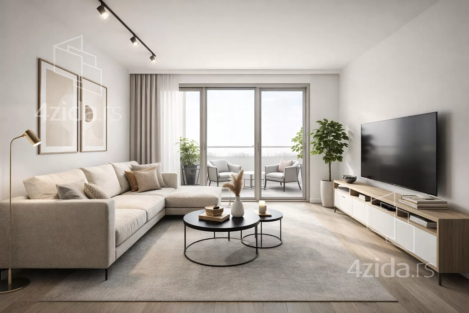 Trosoban stan | 4zida