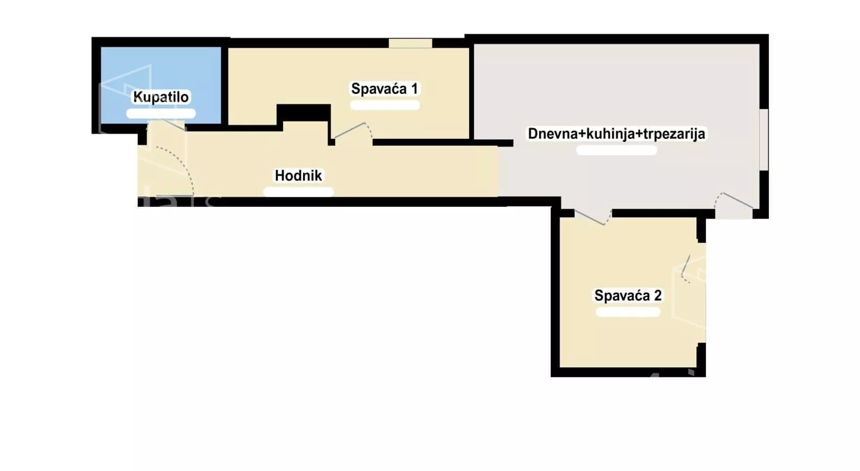 Trosoban stan | 4zida