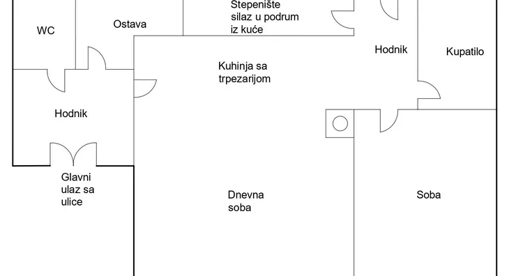 1-etažna kuća | 4zida