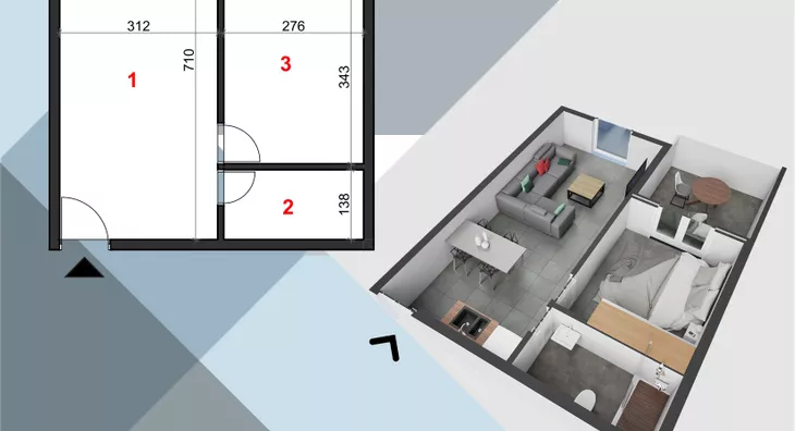 Dvosoban stan | 4zida