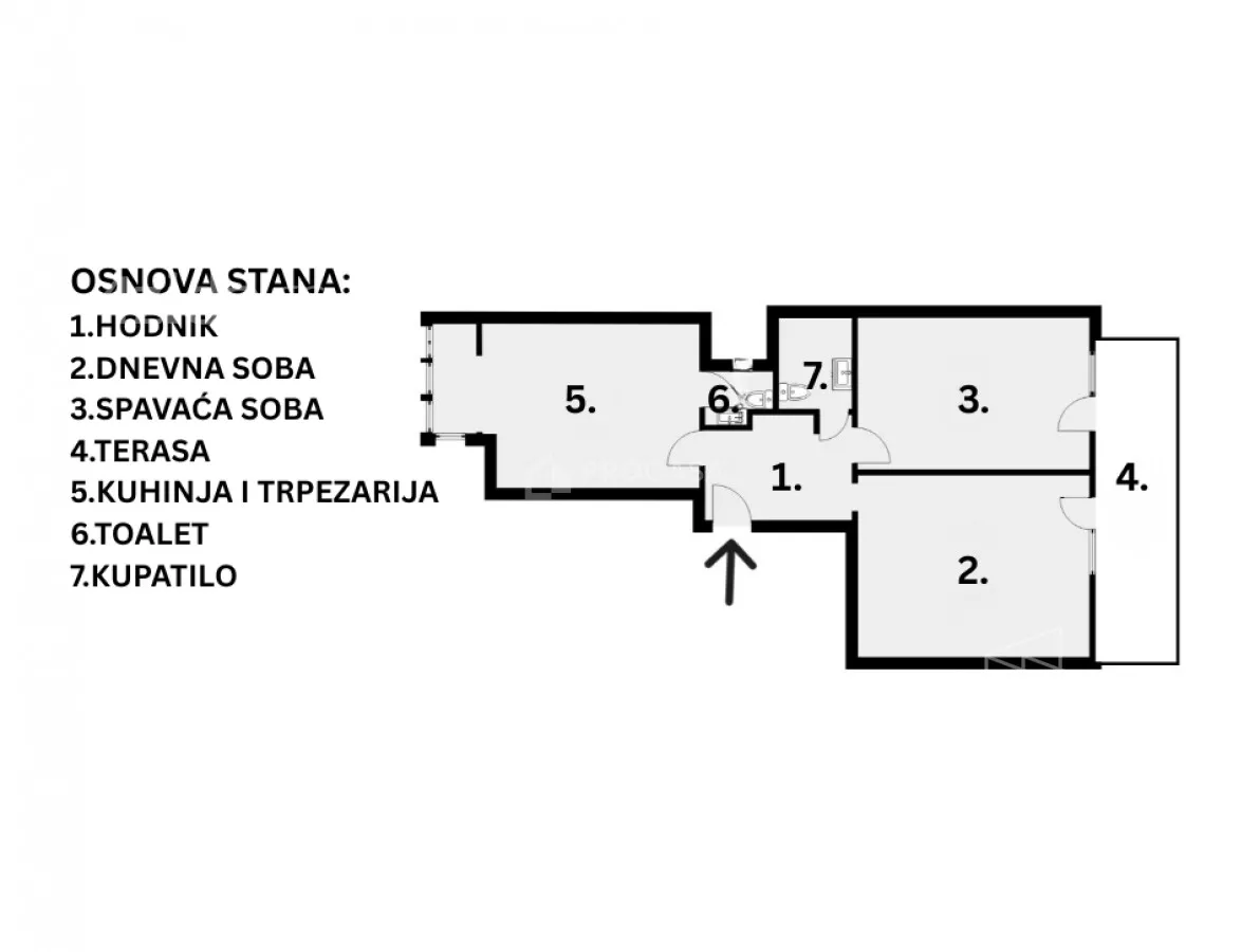 Dvosoban stan | 4zida