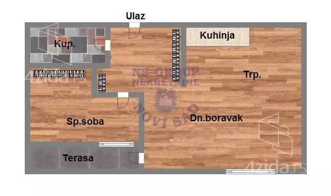 Dvosoban stan | 4zida