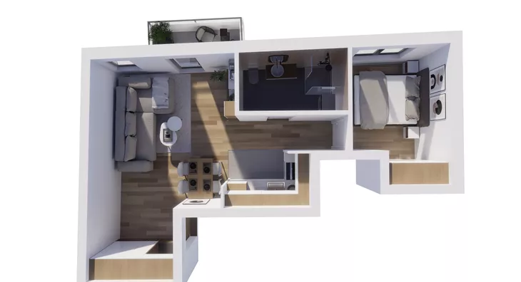 Dvosoban stan | 4zida