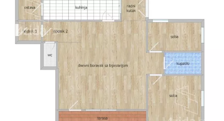 Trosoban stan | 4zida