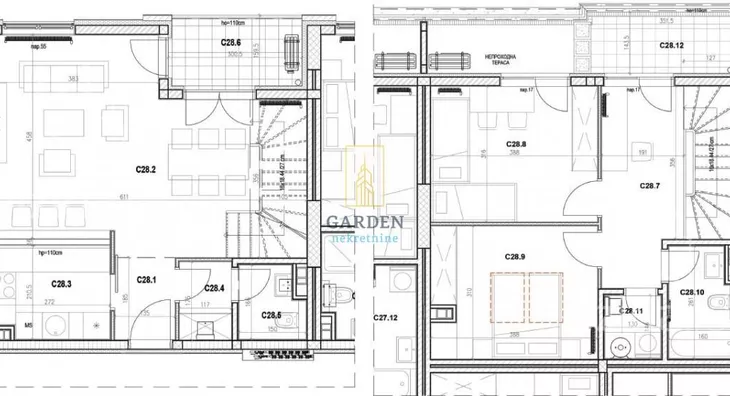 Trosoban stan | 4zida