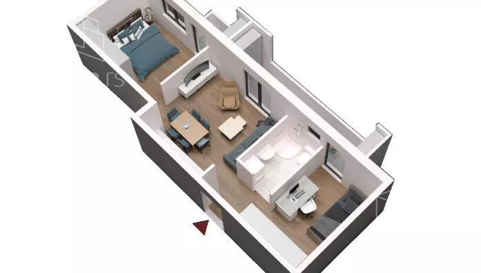 Dvoiposoban stan | 4zida