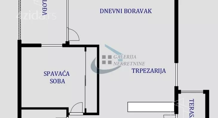 Dvosoban stan | 4zida