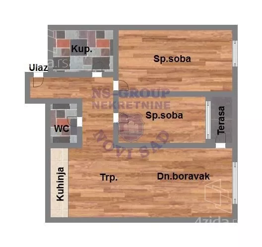 Trosoban stan | 4zida