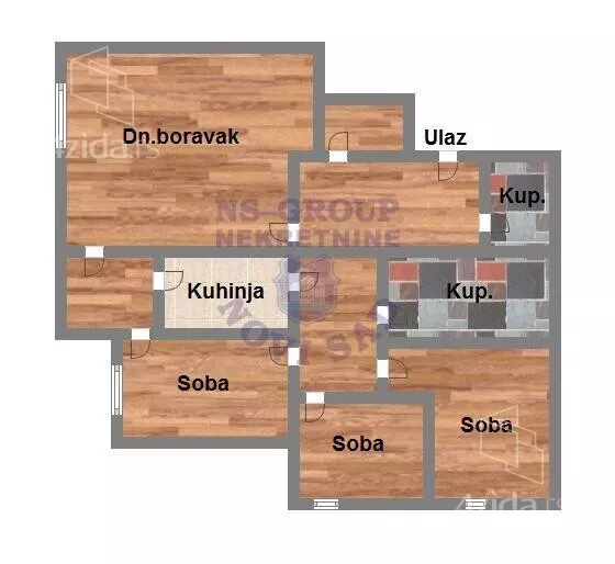 Troiposoban stan | 4zida