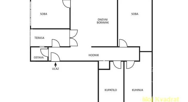 Trosoban stan | 4zida