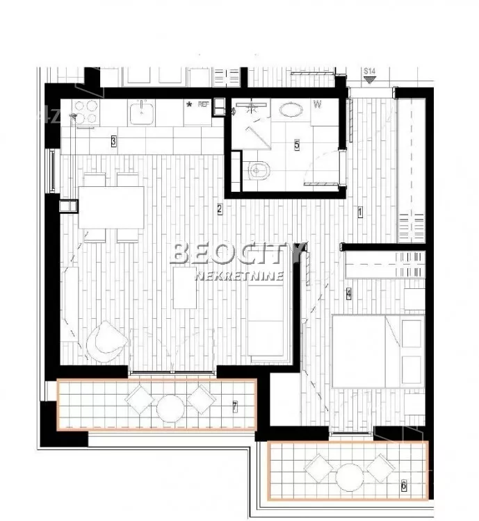 Jednoiposoban stan | 4zida