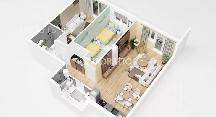 Trosoban stan | 4zida