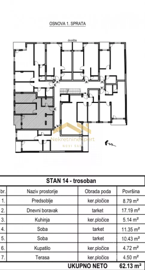 Trosoban stan | 4zida