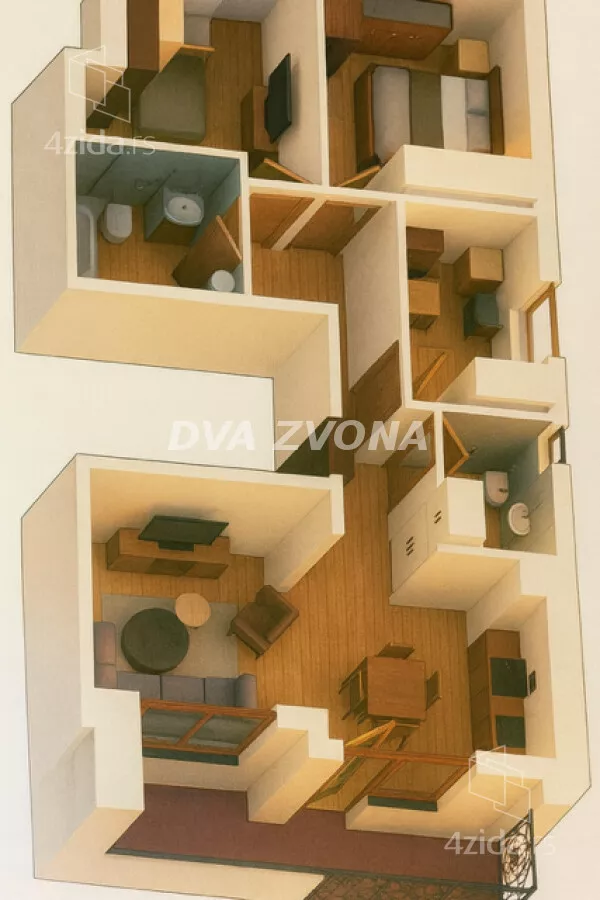 Troiposoban stan | 4zida