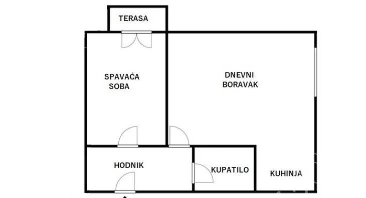 Jednoiposoban stan | 4zida