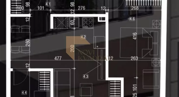 Trosoban stan | 4zida