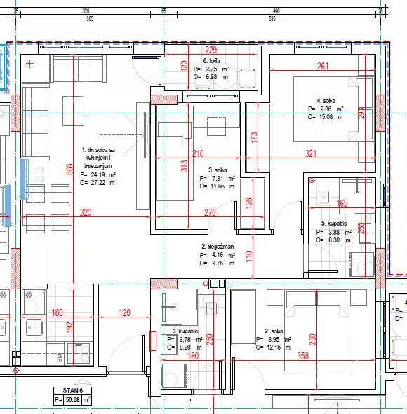 Dvoiposoban stan | 4zida
