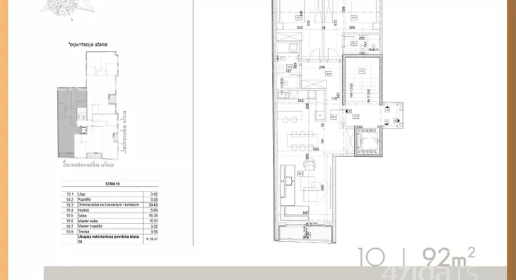 Trosoban stan | 4zida