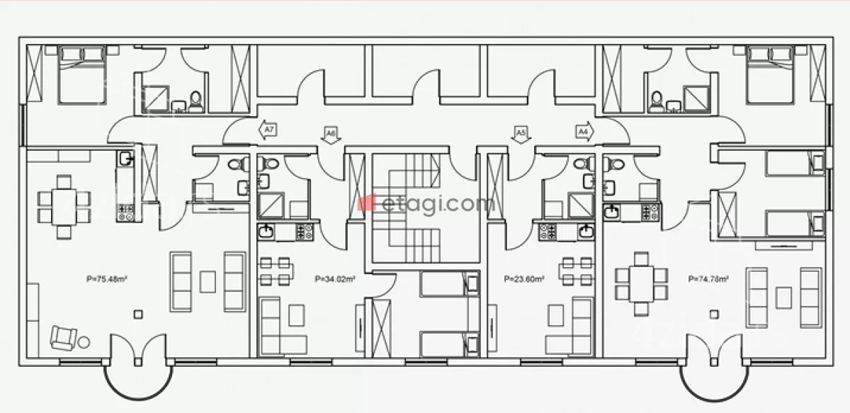 Jednosoban stan | 4zida