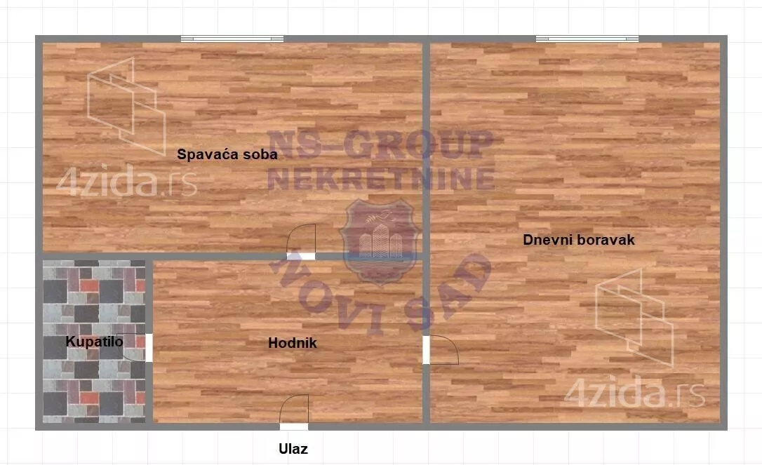 Jednoiposoban stan | 4zida