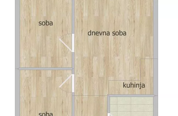 Trosoban stan | 4zida