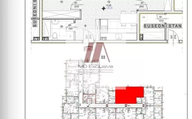 Dvosoban stan | 4zida