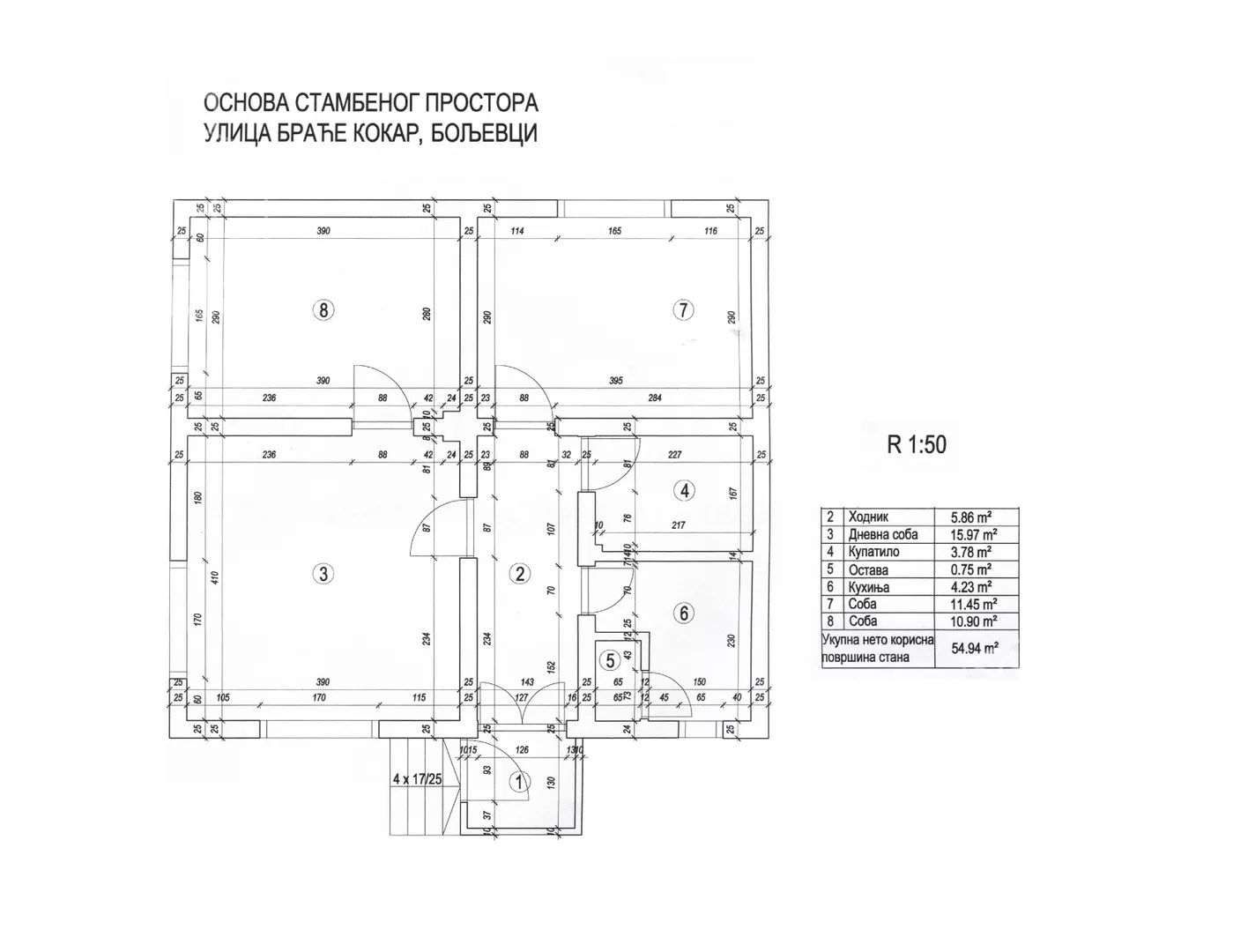 Trosoban stan | 4zida