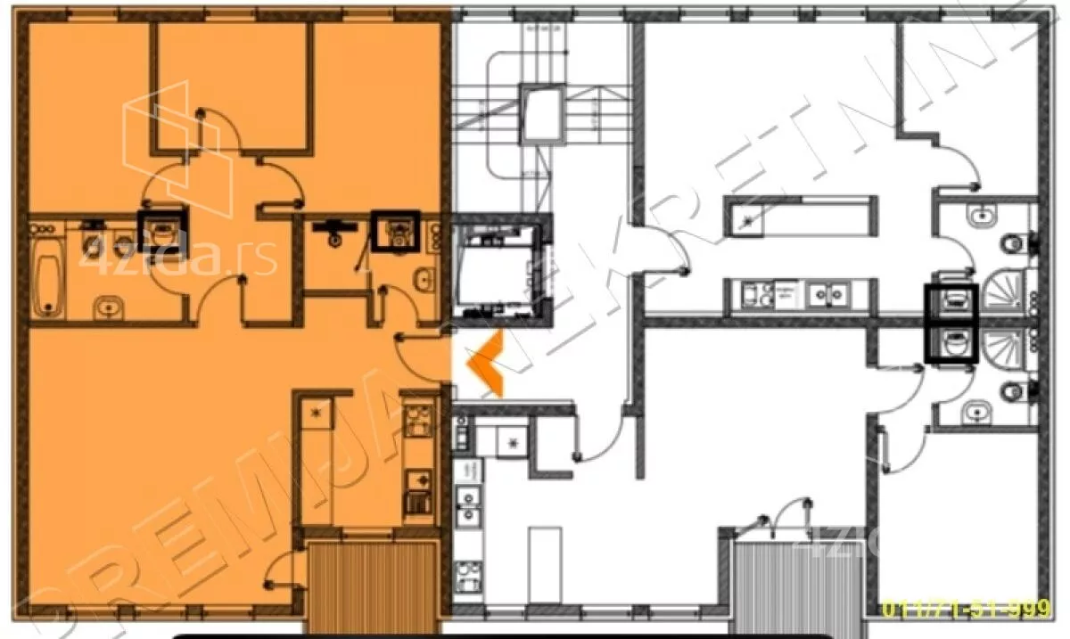 Troiposoban stan | 4zida
