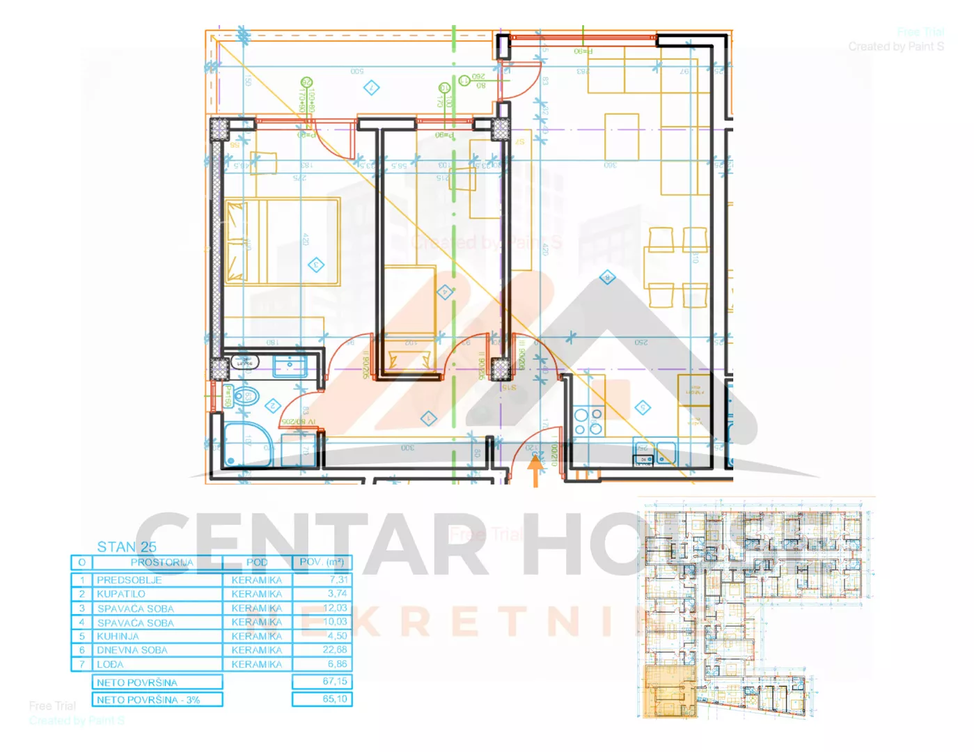 Dvoiposoban stan | 4zida