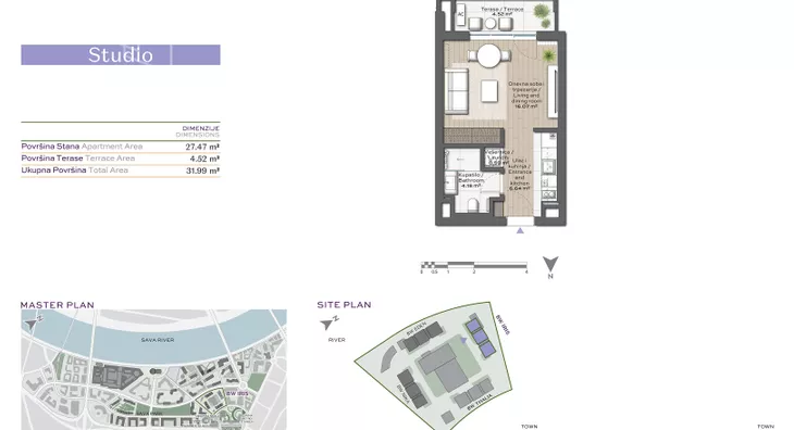 Jednosoban stan | 4zida