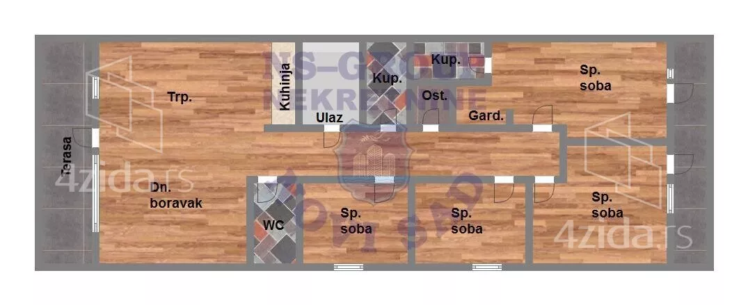 Četvorosoban stan | 4zida