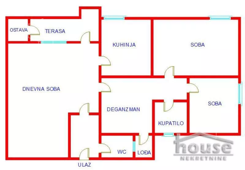 Trosoban stan | 4zida