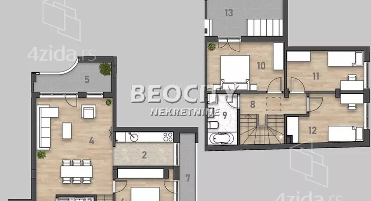 Petosoban stan | 4zida