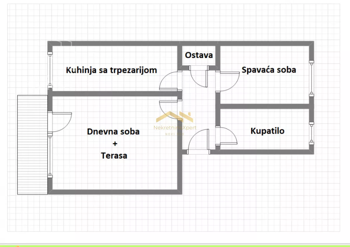 Dvosoban stan | 4zida