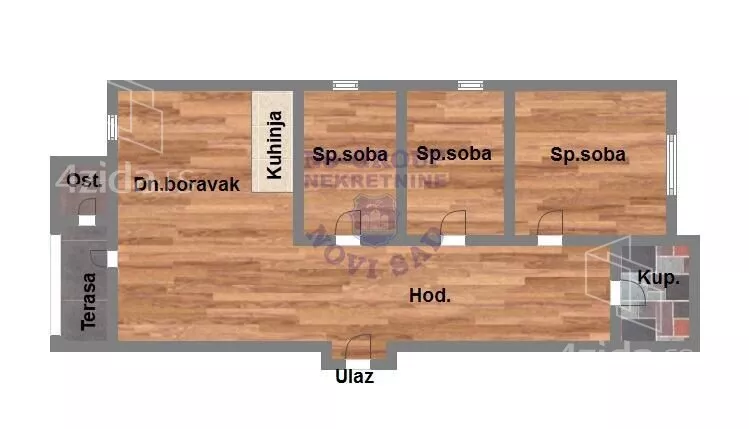 Troiposoban stan | 4zida