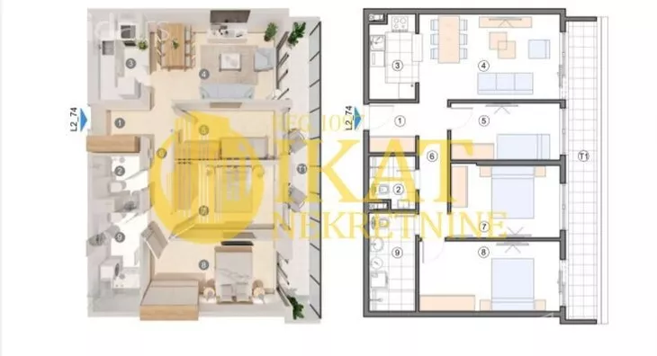 Četvorosoban stan | 4zida