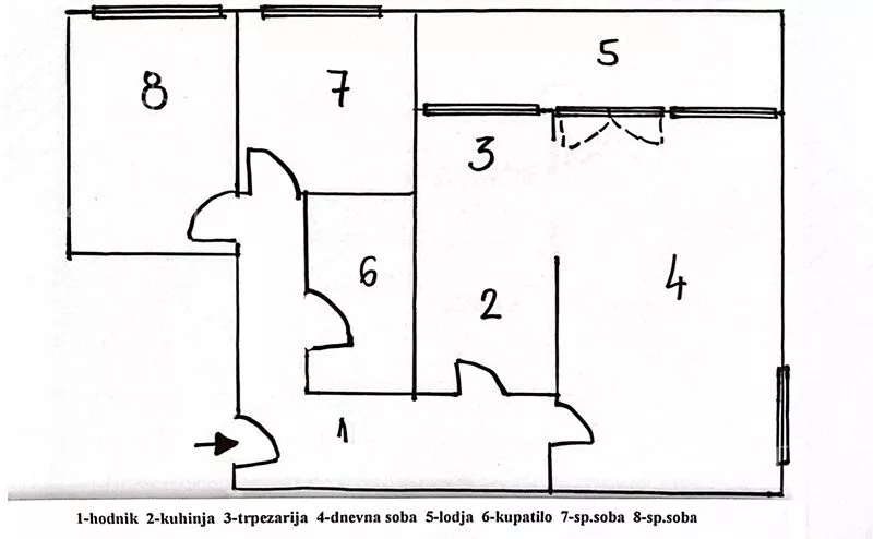 Trosoban stan | 4zida