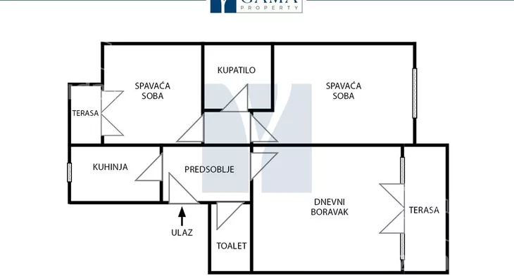 Trosoban stan | 4zida