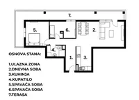 Trosoban stan | 4zida
