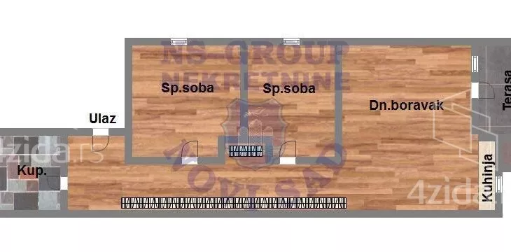 Dvoiposoban stan | 4zida